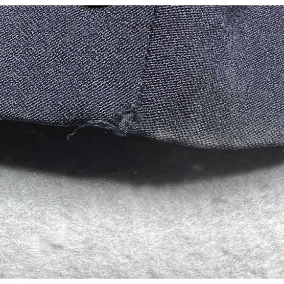 Palm Beach Blazer Mens Size 46 Solid Navy Blue Two Gold Buttons Wool Blend - Picture 14 of 14